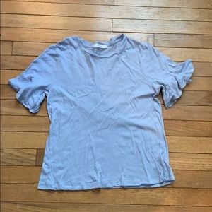 Lush light blue t